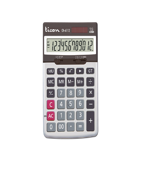Ticon Ch-6112 Hesap Makinası 12 Haneli 336504