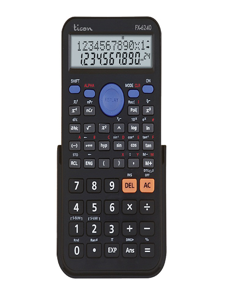 Ticon Fx-6240 10+2 Dıgıt Fonksiyonlu Hesap Makinası 10+2 Haneli 364790