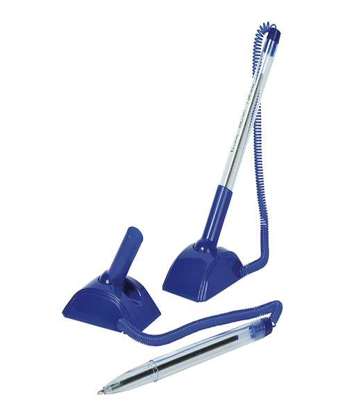 Ticon Bk2401 Spiralli Banko ve Masa Kalemi Mavi 78932