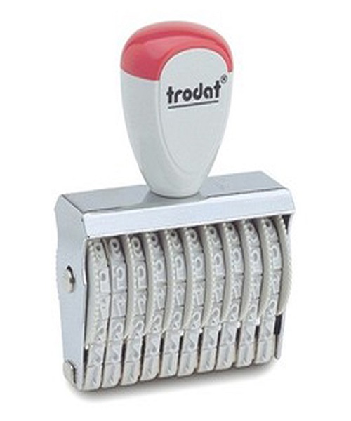 Trodat Numaratör 4Mm 10Hane 115410