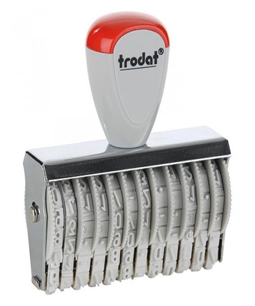 Trodat Numaratör 4Mm 12Hane 115412