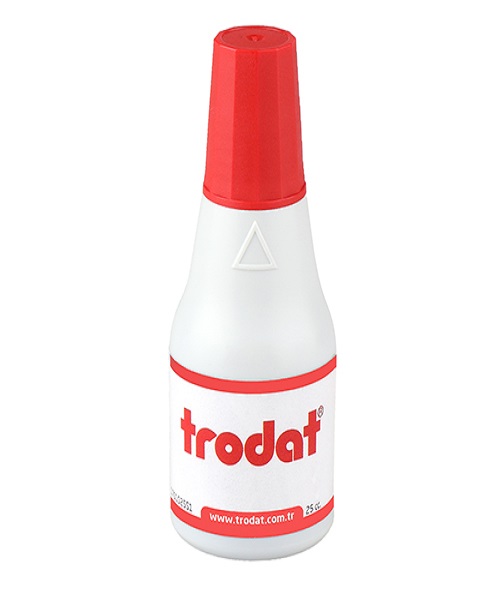 Trodat Yağlı Mürekkep 25Cc Kırmızı 1701025K1