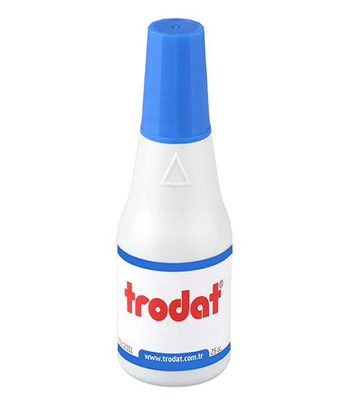 Trodat Yağlı Mürekkep 25Cc Mavi 1701025M1