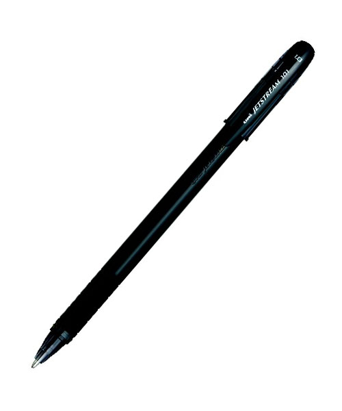 Uni Jetstream 101 1.0 Hızlı Yazı Kalemi Siyah Sx-101 (10) Siyah