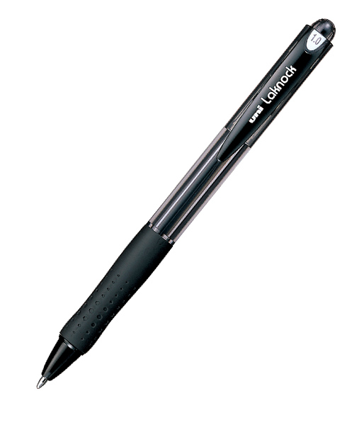 Uni Laknock Medium 1.0 Mekanik Tükenmez Kalem Siyah Sn-100 (10) Siyah