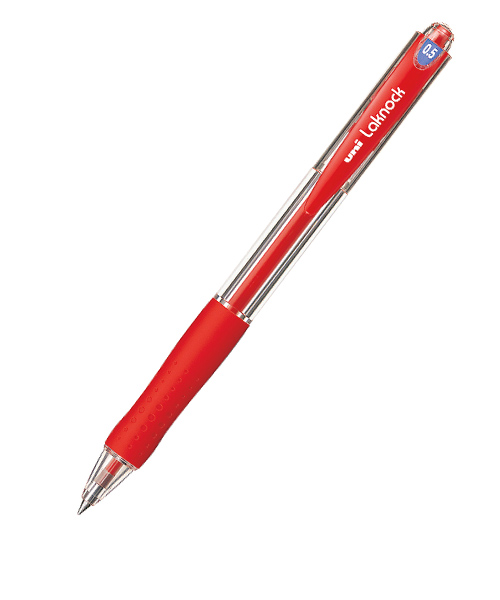 Uni Laknock Micro 0.5 Mekanik Tükenmez Kalem Kırmızı Sn-100 (05) Kırmızı