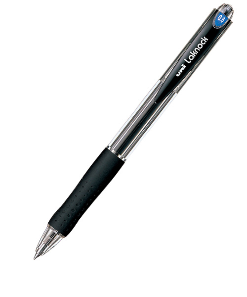 Uni Laknock Micro 0.5 Mekanik Tükenmez Kalem Siyah Sn-100 (05) Siyah