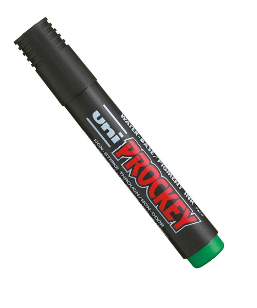 Uni Prockey 1.2-1.8 Su Bazlı Markör Yeşil Pm-122 Yeşil
