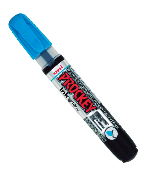 Uni Prockey 1.4-2.0&3.7 Su Bazlı Markör Açık Mavi Pm-225 Açık Mavi 