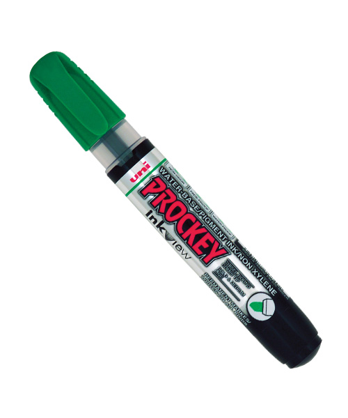 Uni Prockey 1.4-2.0&3.7 Su Bazlı Markör Yeşil Pm-225 Yeşil