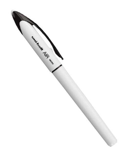 Uniball Aır 0.5 Roller Kalem Beyaz Mavi Uba-188El-M Beyaz