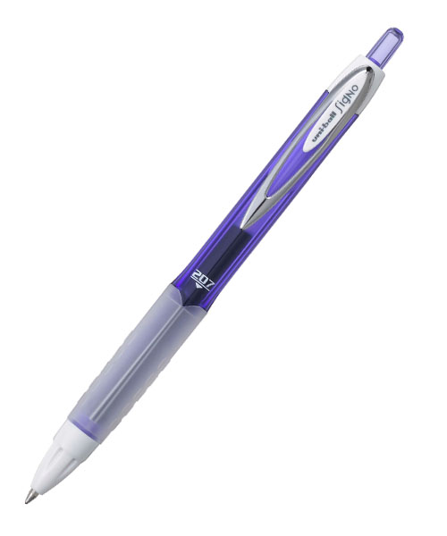 Uniball Signo 207F 0.7 Mekanik Jel Kalem Mor Umn-207F Mor