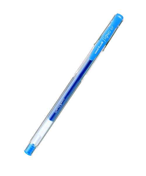 Uniball Signo Fine 0.7 Jel Kalem Açık Mavi Um-100 Açık Mavi