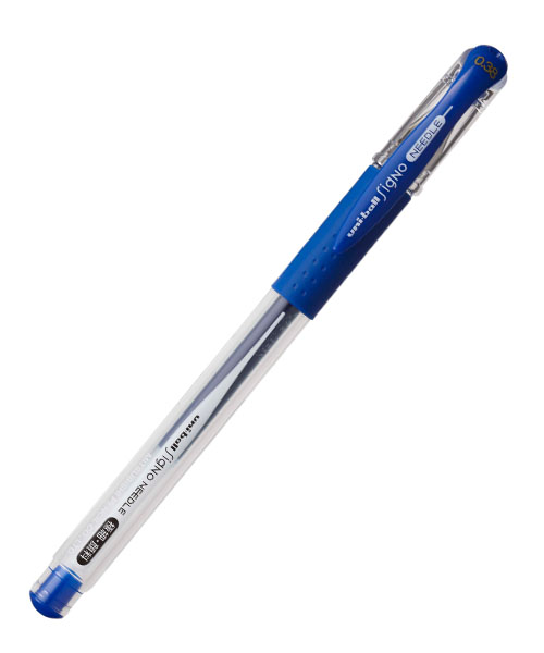 Uniball Signo Needle 0.38 İğne Uçlu Jel Kalem Mavi Um-151Nd (38) Mavi