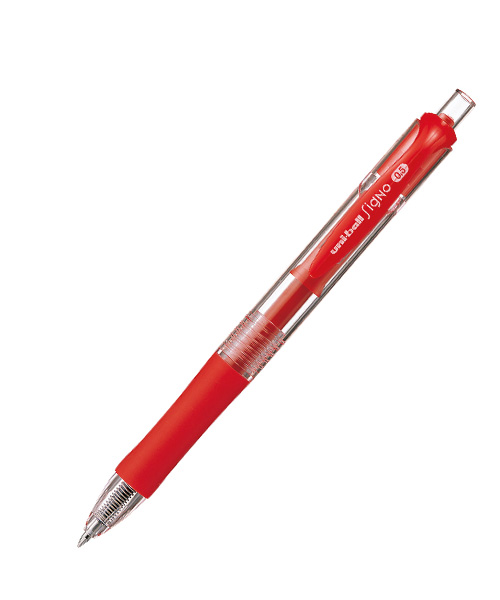 Uniball Signo Retractable Micro 0.5 Jel Kalem Kırmızı Umn-152 (05) Kırmızı